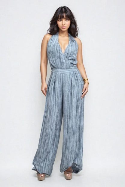 Skyline Halter Jumpsuit