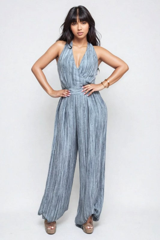 Skyline Halter Jumpsuit