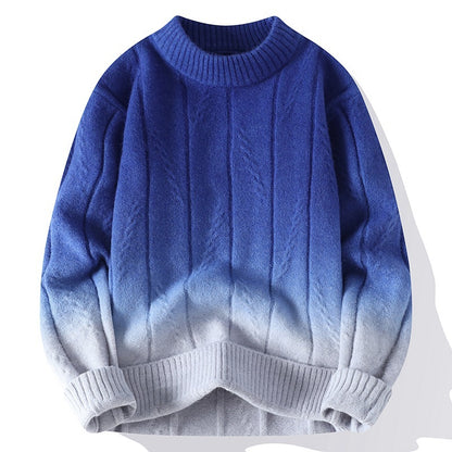 Men’s Gradient Fashion Sweater