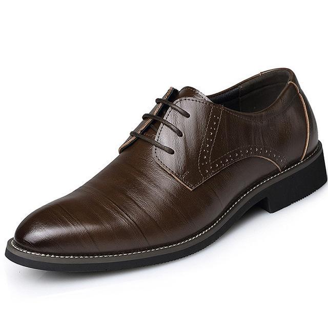 Classic Leather Dress Shoes for Men