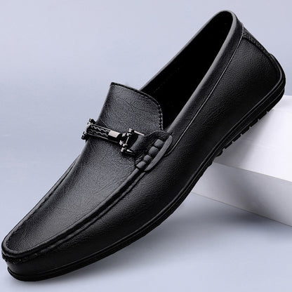 Classic British Tod's Style Casual Shoes for Men – Breathable & Fashionable