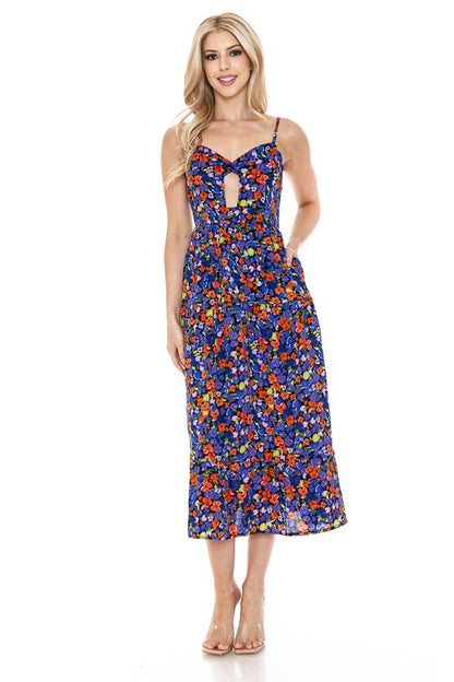 Women Floral Maxi Dress