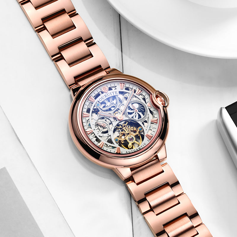 Hollow Mechanical Waterproof Watch
