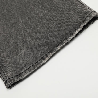 Punk Make Old Ripped Denim Trousers Men