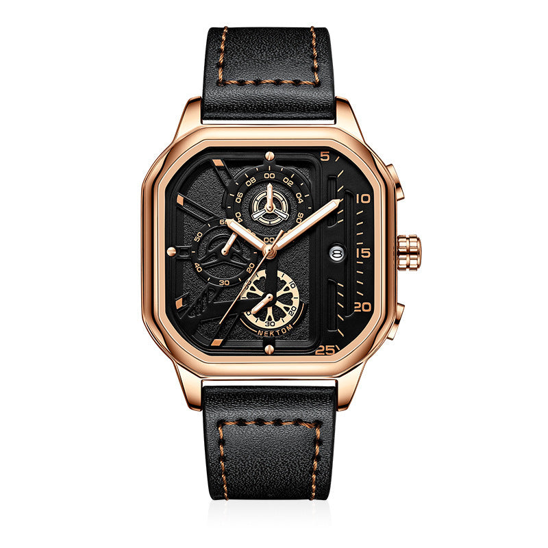 Men’s Luminous Waterproof Quartz Watch