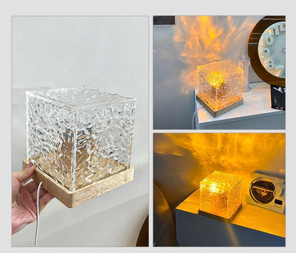 Ambient Light Water Ripple Night Light Acrylic Home Decoration