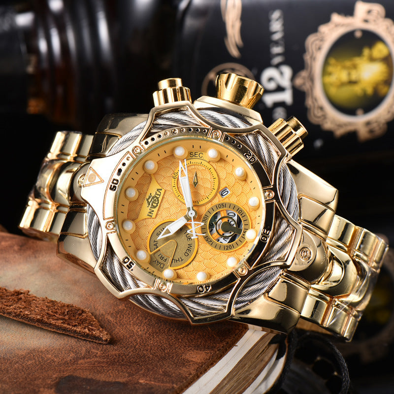 Invicta Large Dial Clown Watch