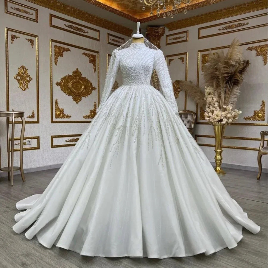 Bride Owner Wedding Dress Trailing Wedding Petti skirt