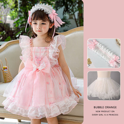 Girls' Lolita Puffy Dress