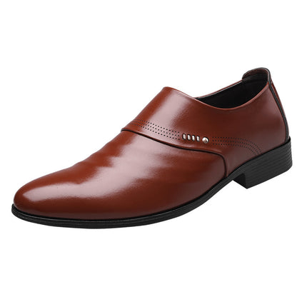 Men’s Casual Leather Pointed Toe Shoes