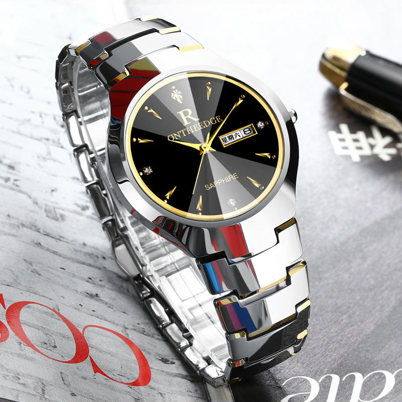 Men’s Tungsten Steel Quartz Watch