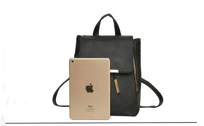 Women’s PU Leather Backpack – High Quality School Bag for Teen Girls with Top Handle