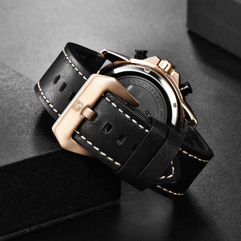 Men’s Multifunctional Quartz Watch