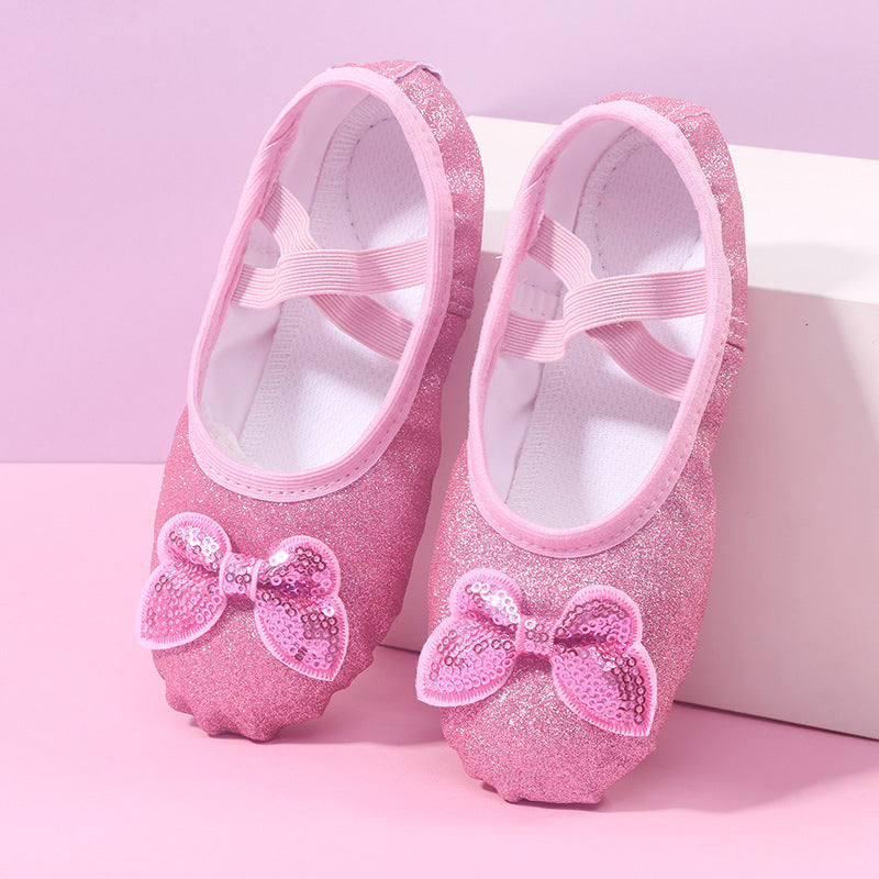 Children’s Ballet Dance Shoes – Soft Bottom Training Shoes for Kids