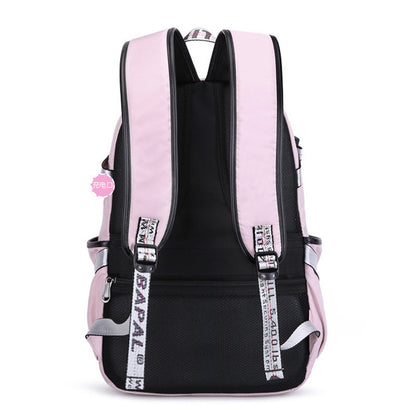Women’s Laptop Backpack – USB Charging Waterproof Computer Bag