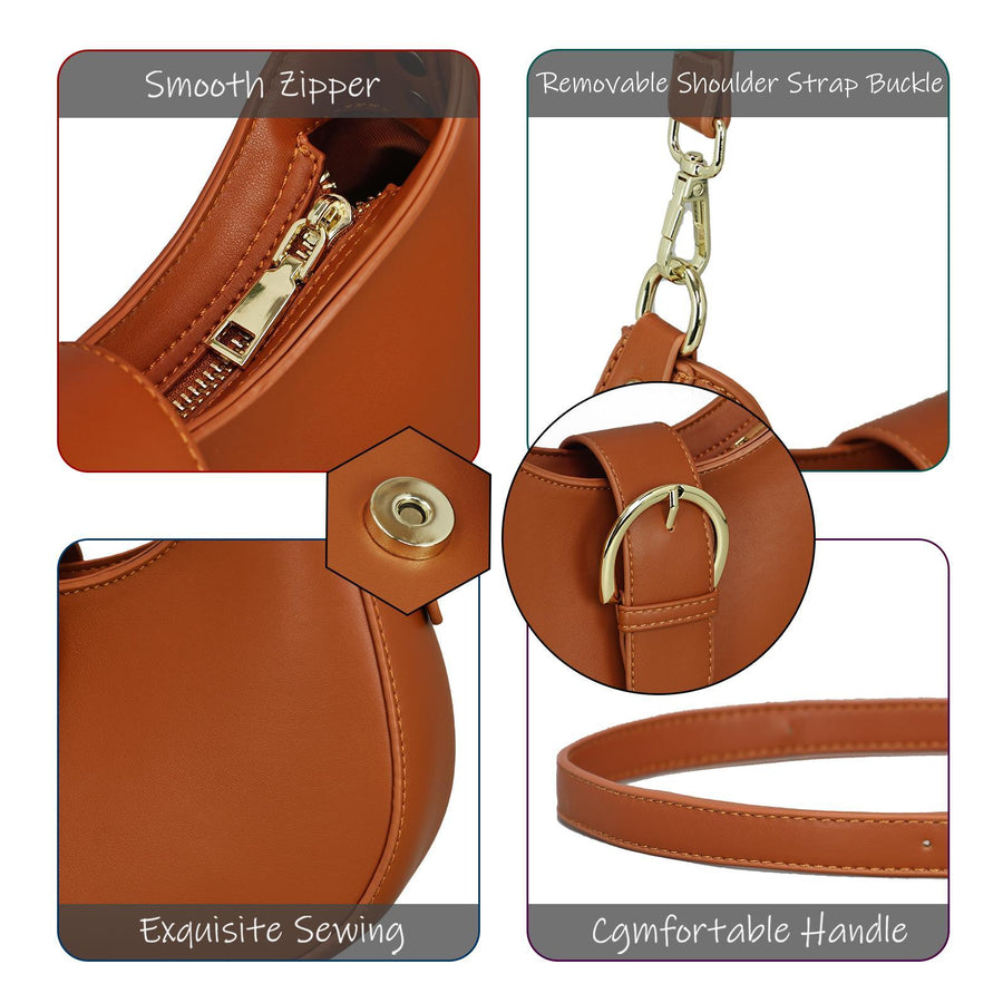 Fashion Los Angeles Women’s Shoulder Bag – Black & Brown