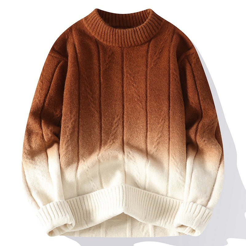 Men’s Gradient Fashion Sweater