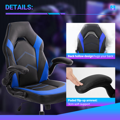 Computer Gaming Chair With Lumbar Support