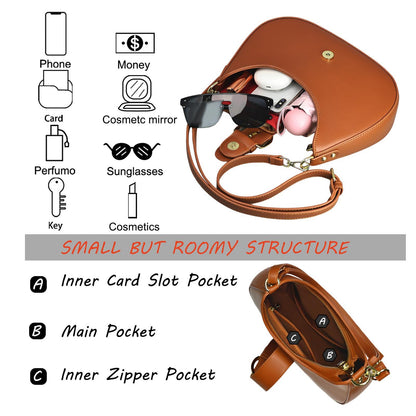 Fashion Los Angeles Women’s Shoulder Bag – Black & Brown