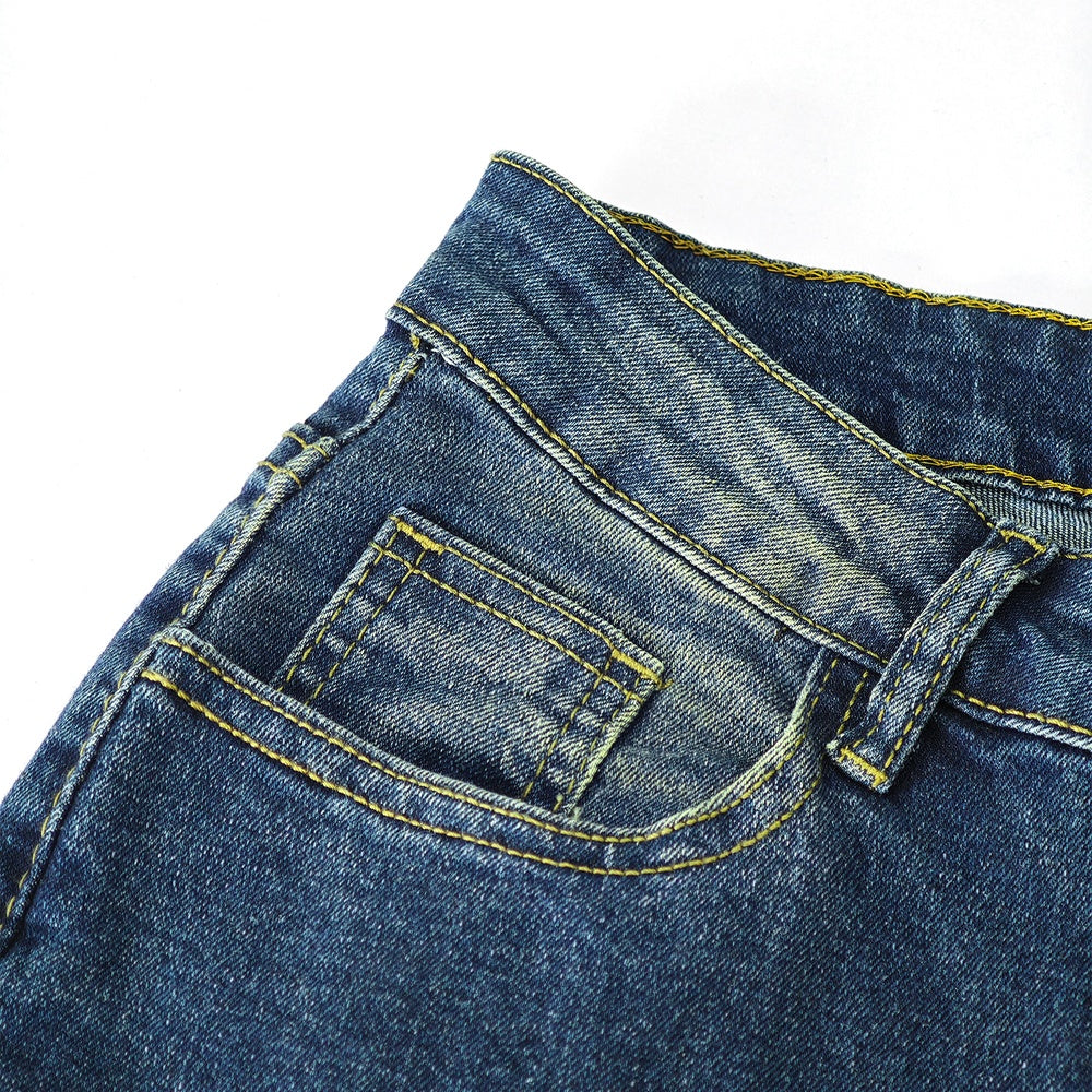 Women's High-Waist Heart Cut-out Jeans