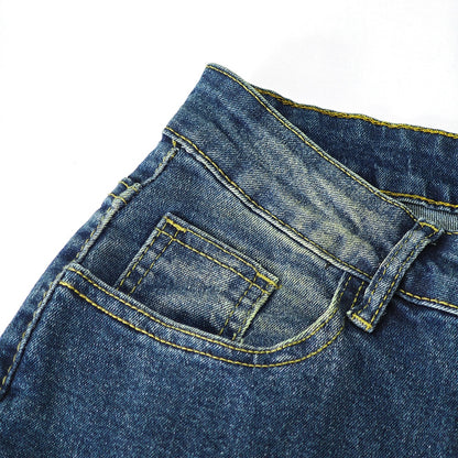 Women's High-Waist Heart Cut-out Jeans