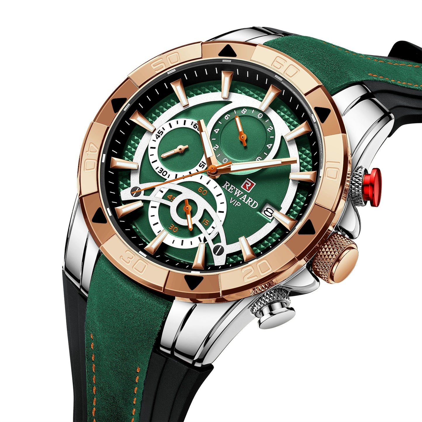 Men’s Business Quartz Watch – Six-Pin Design