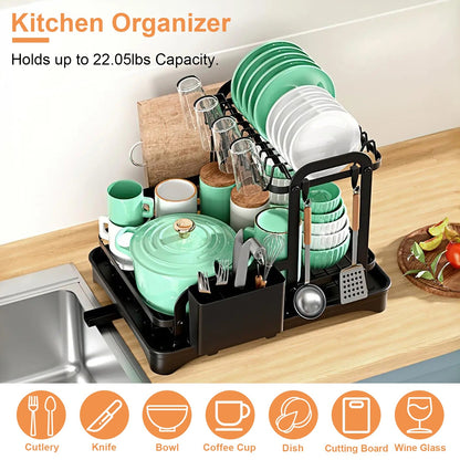 Dish Drying Rack For Kitchen Counter