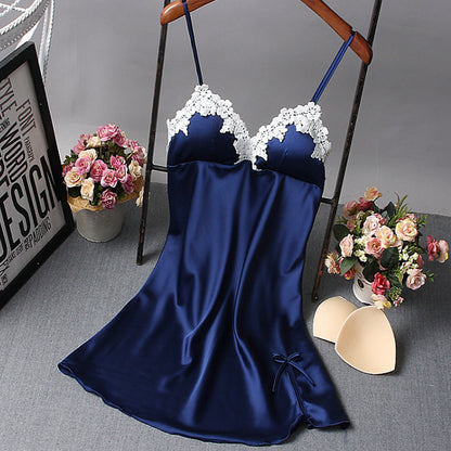 Women nightdress ice silk