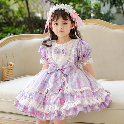 Girls' Lolita Puffy Dress