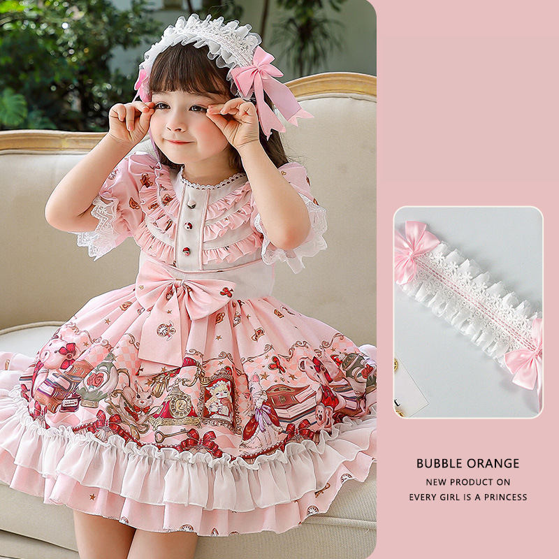 Girls' Lolita Puffy Dress