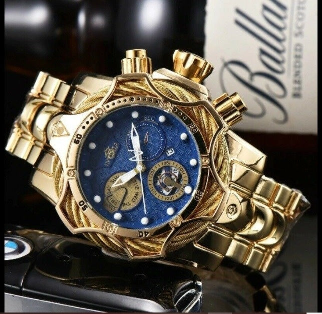 Invicta Large Dial Clown Watch