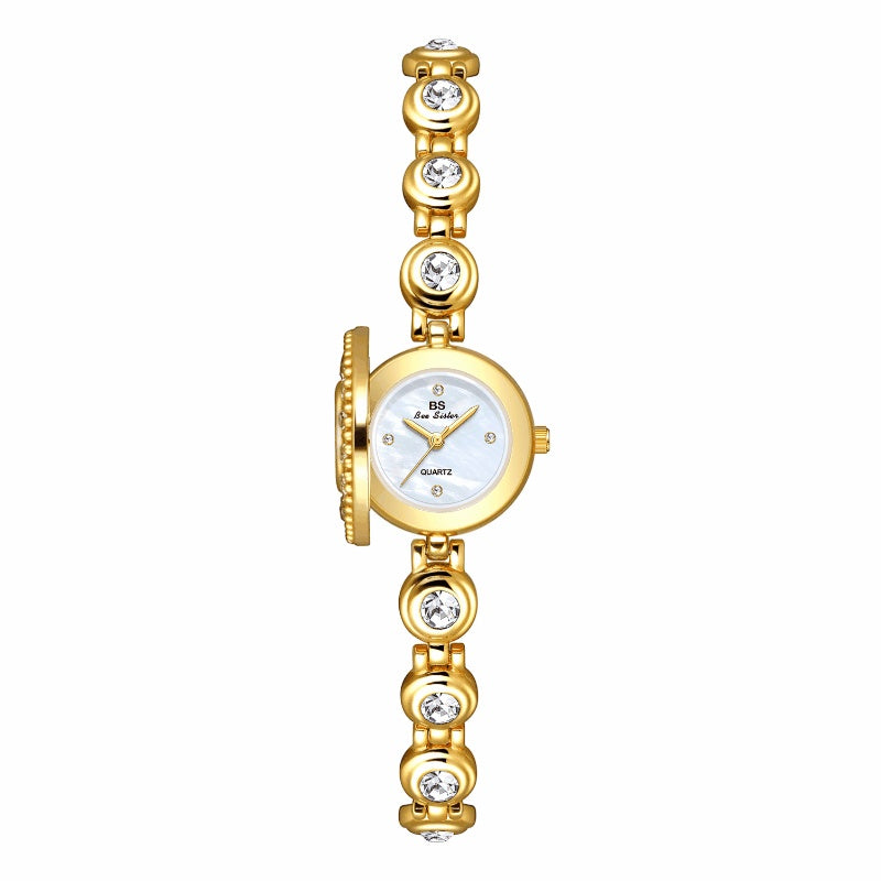 Women’s Retro Silver Flip Bracelet Watch