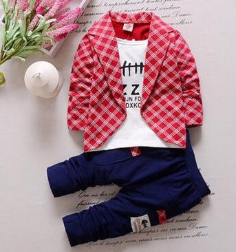 Toddler Baby Clothes Set – 0–3 Years Boys & Girls Sportswear Suit with Pants