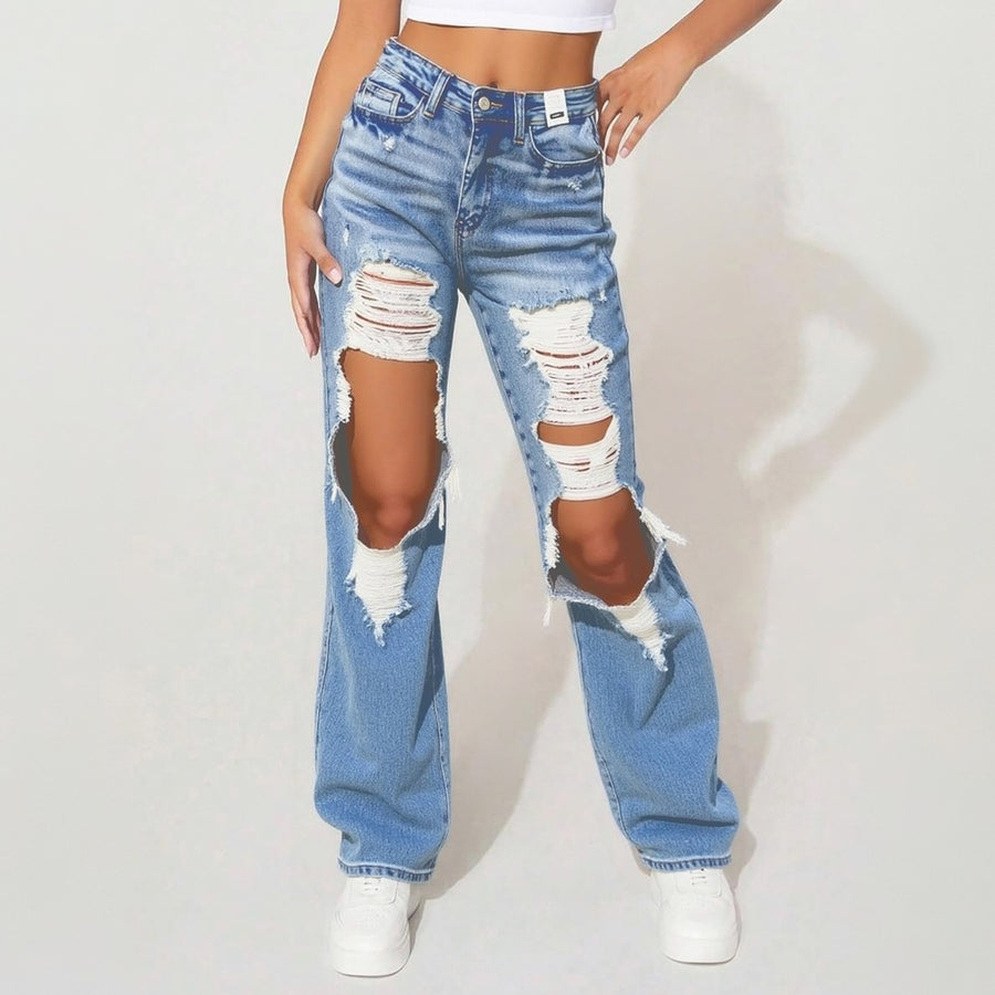 Women's High-Waist Jeans