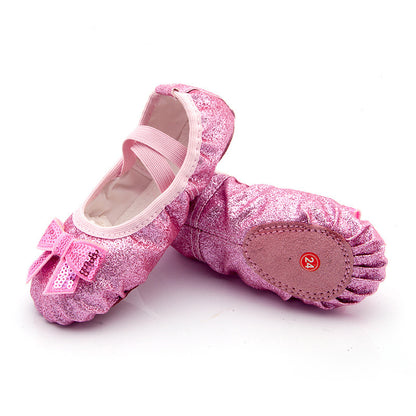 Children’s Ballet Dance Shoes – Soft Bottom Training Shoes for Kids