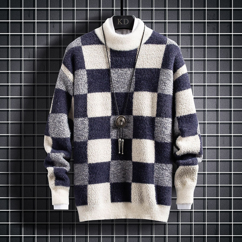 Round Neck Sweater Knitting Undercoat