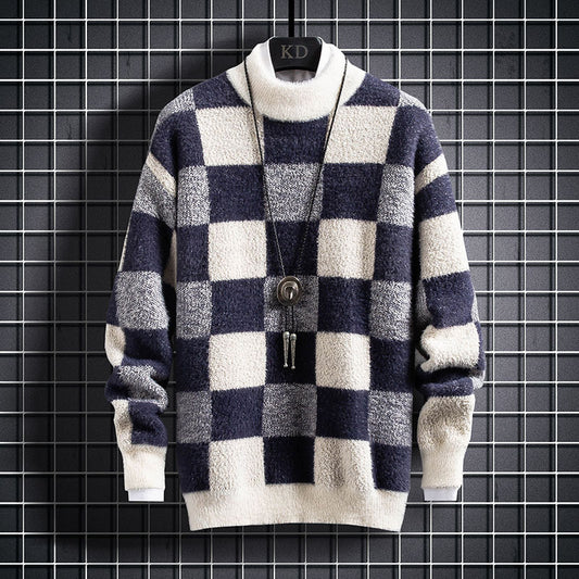 Round Neck Sweater Knitting Undercoat