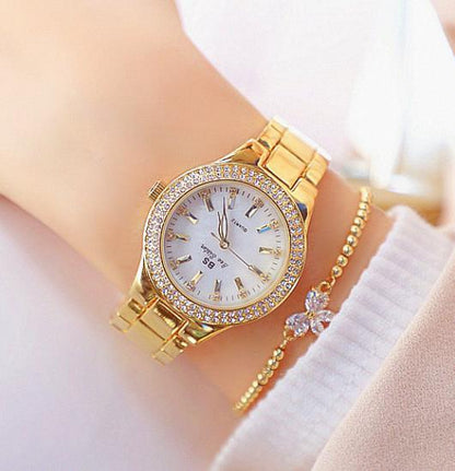 Women’s Crystal Chain Watch