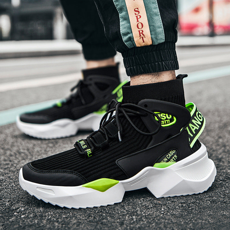 Men’s Flying Knit Basketball Shoes – Sock-Style Sneakers