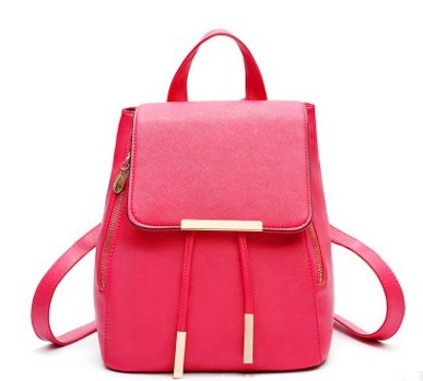 Women’s PU Leather Backpack – High Quality School Bag for Teen Girls with Top Handle