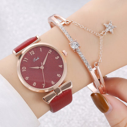 Women’s Fashion Watch & Bracelet Set