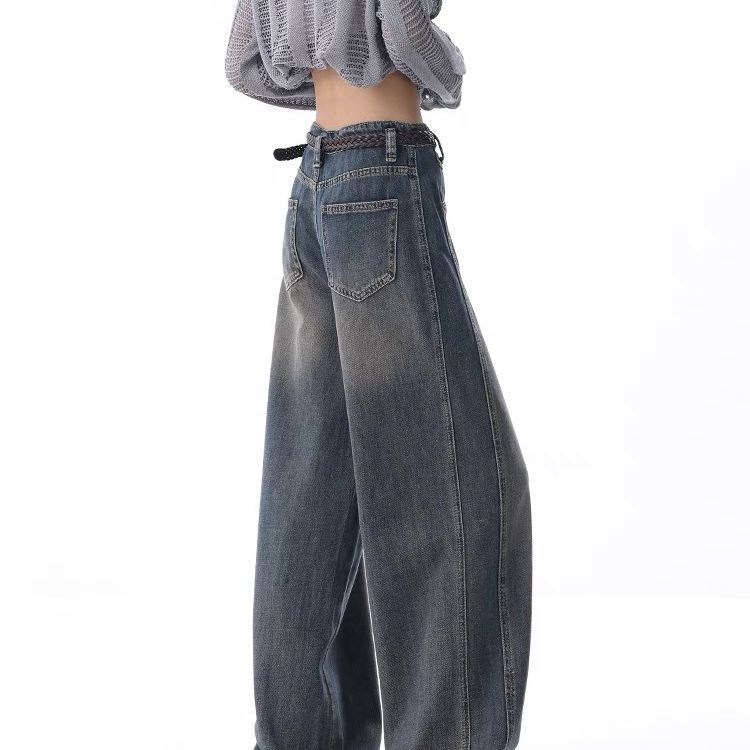 Women’s Nostalgic Raw Hem Wash Jeans