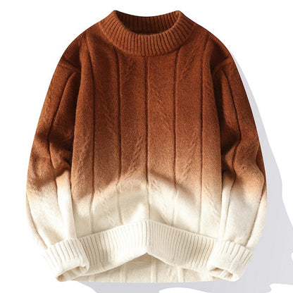 Men’s Gradient Fashion Sweater