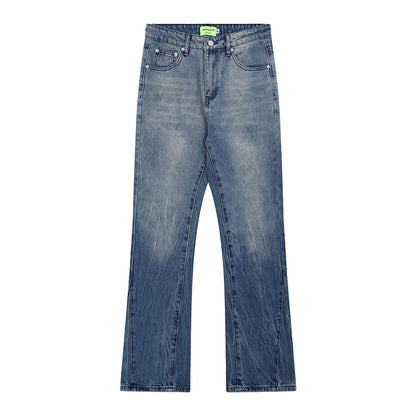 Distressed Skinny Denim Trousers For Men