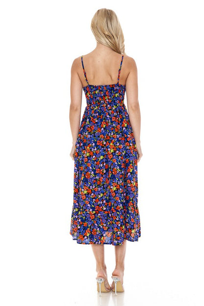 Women Floral Maxi Dress