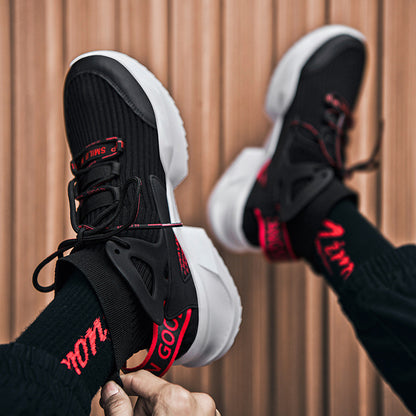 Men’s Flying Knit Basketball Shoes – Sock-Style Sneakers