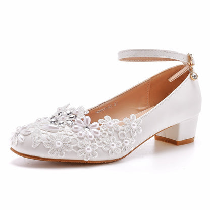 Lace Bridal Shoes for Women