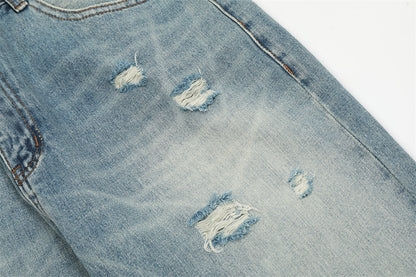 Ripped Slightly Flared Jeans Men