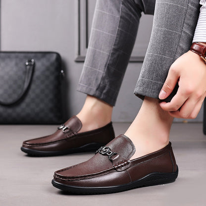 Men’s Fashion Casual Leather Shoes – Comfortable Everyday Wear