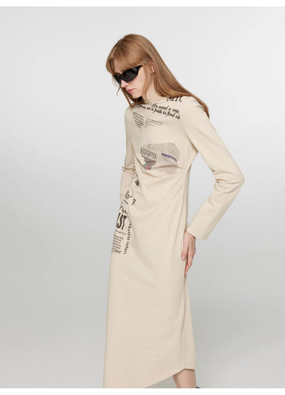 City Frame Bias-Cut Dress